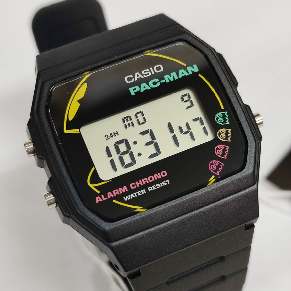 Casio PAC-MAN F-91W Limited Edition Digital Watch (F91PMC-1AJR) – Retro Japan Exclusive