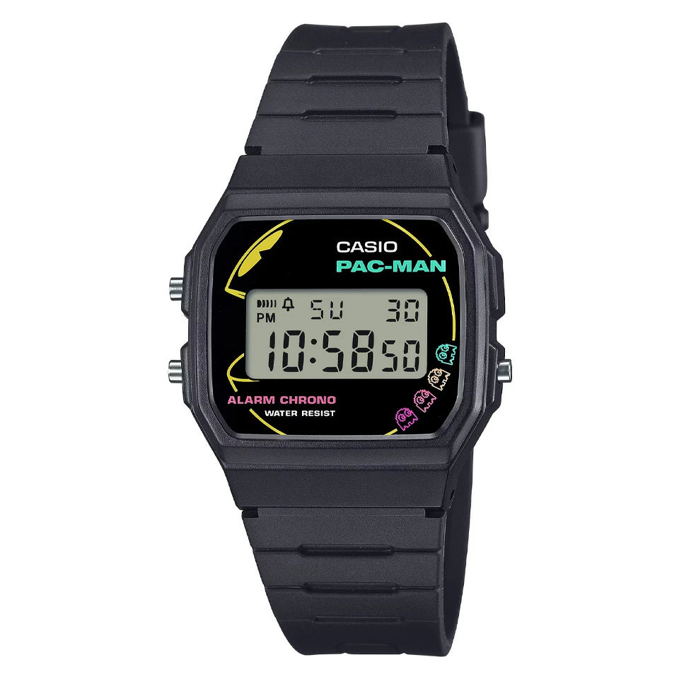 Casio PAC-MAN F-91W Limited Edition Digital Watch (F91PMC-1AJR) – Retro Japan Exclusive