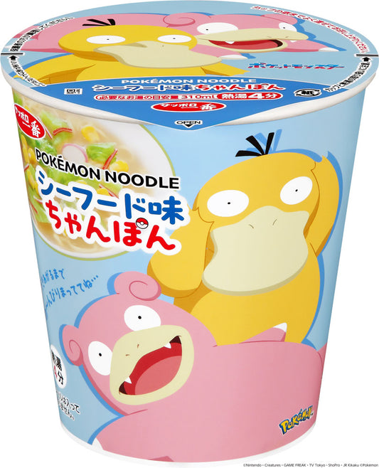 Sapporo Ichiban Pokémon Noodles (Psyduck & Slowpoke) – Japan Exclusive Instant Ramen