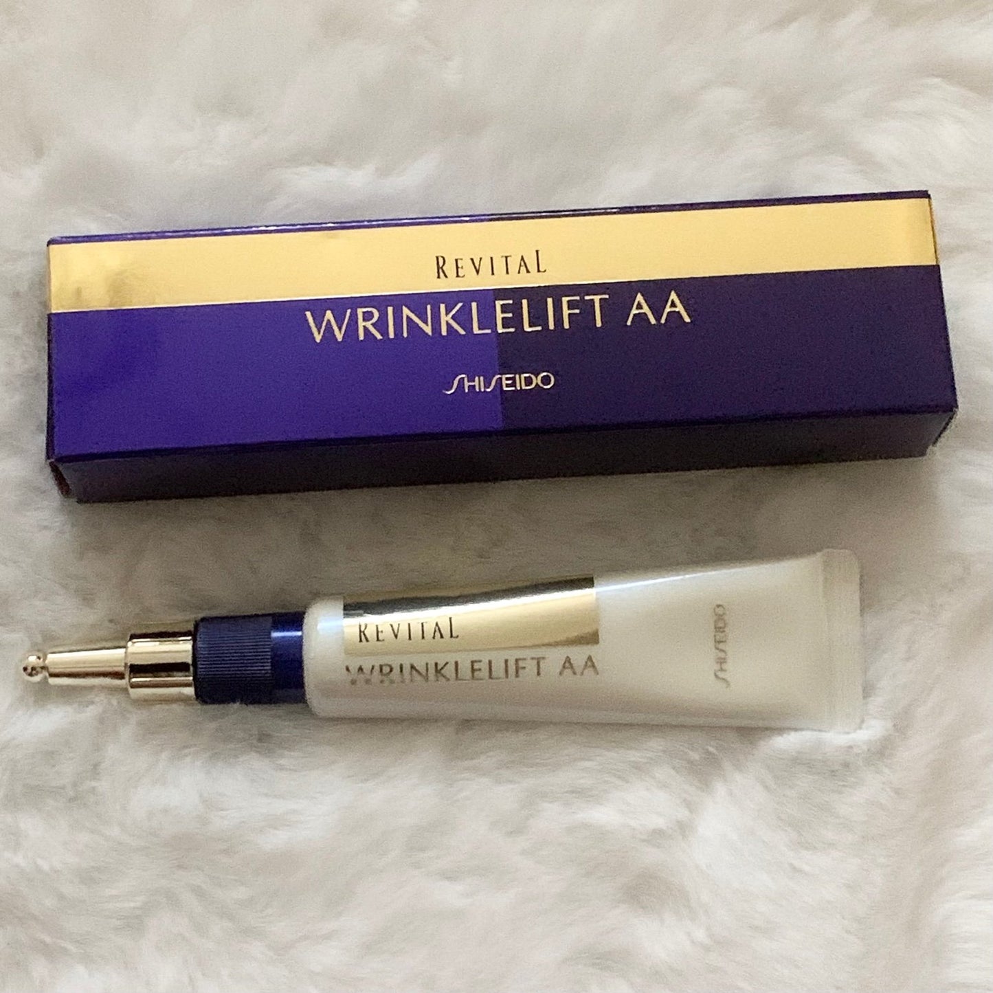 Shiseido Revital Wrinklelift AA Eye & Lip Cream 15 g – Japan-Exclusive Anti-Wrinkle Serum